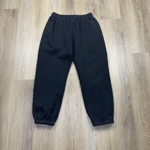 Yeezy Season 6 Sweatpants Mens XL Black Joggers USA Made Cotton Fleece Pants